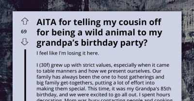 Jealous Daughter Makes Her Cousin Cry at Their Grandpa's 85th Birthday Party for Bringing Her Pet Finger Monkey