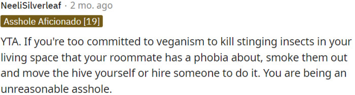 Relocate or hire a professional to remove the hive without harm.