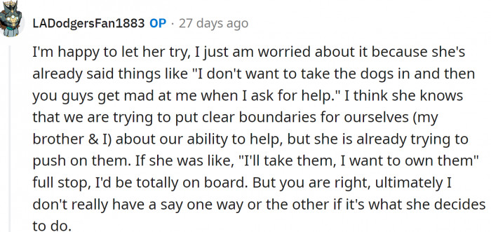 OP posted an update: