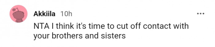 It's time to cut off contact