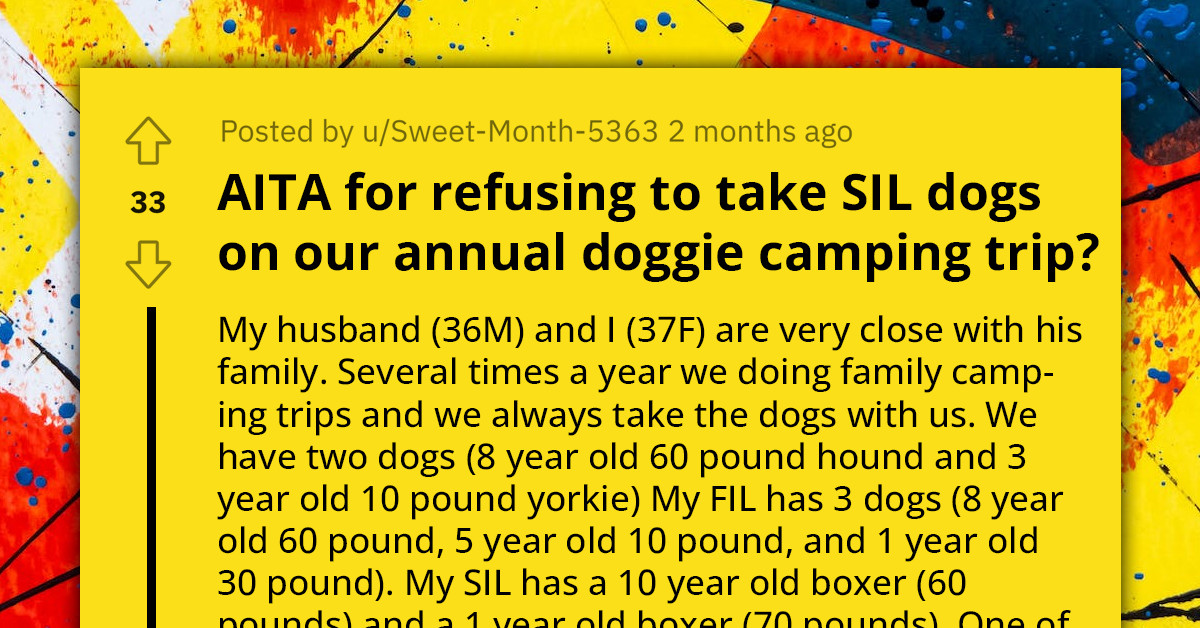 Woman Refuses To Take Her SisterInLaw's Dogs To Their Annual 4th July