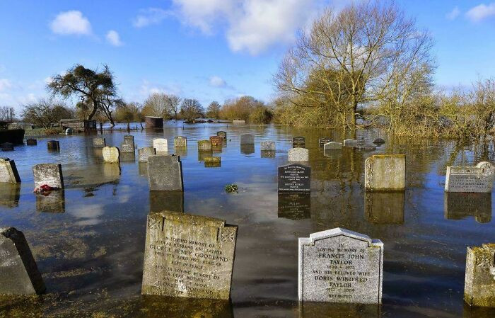 1. Flooded Cemeteries. I Don’t Even Want To Look At The Picture