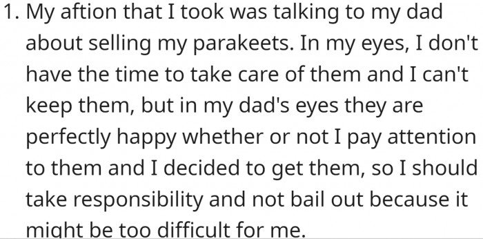 OP has offered the following explanation for why she thinks she might be the asshole: