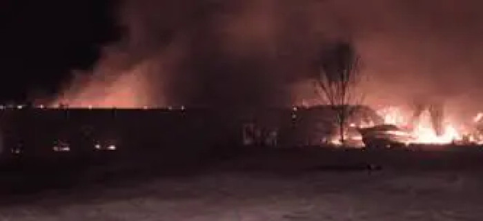 The Martin family's barn was on fire, and inside were 14 of their Clydesdale horses