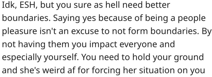 8. Even people pleasers need to set boundaries.