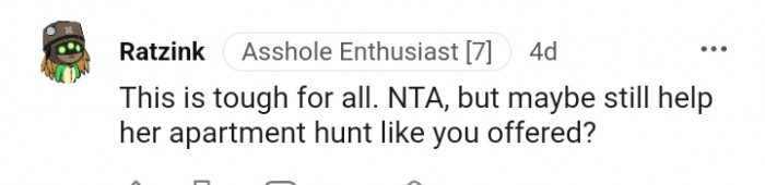 This is a tough situation for all