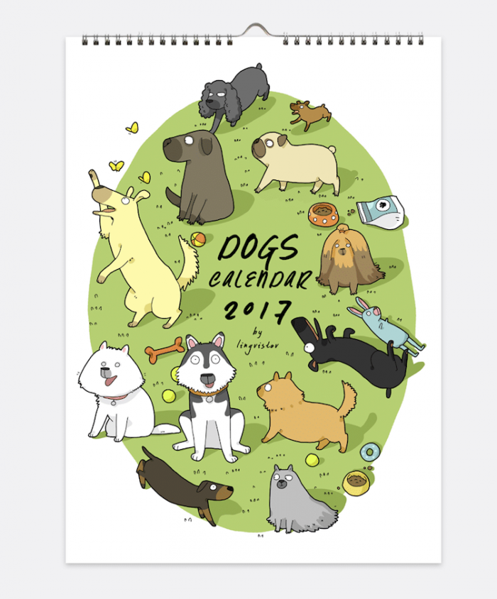 10. And here is the most adorable calendar ever: