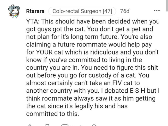 The OP needs to figure some things out first