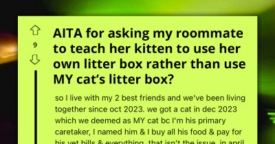 Frustrated Pet Parent Orders Roommate To Keep Her Kitten Away From Their Cat’s Own Litter Box