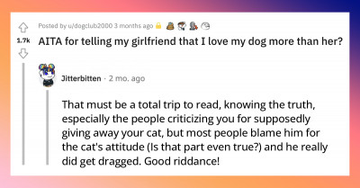 Dog Lover Rehomes His Girlfriend's Cat Without Her Knowledge And Stole $7,500 Of Her Money To Buy 3 Dogs