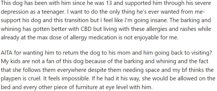 Conflict Between Supporting a Partner's Attachment to Their Pet and the Well-Being of the Household