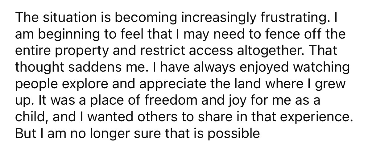 “That thought saddens me.”