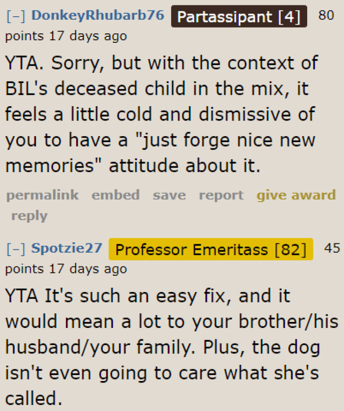 It's Like She Wants to Reopen Old Wounds.