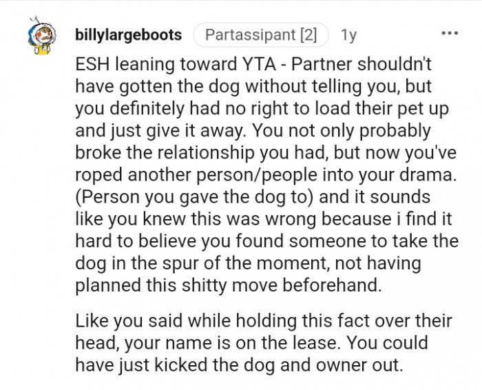 It sounds like you knew this was wrong