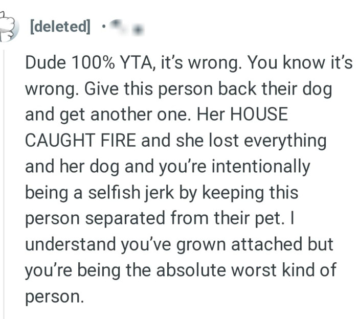 The OP knows that it's wrong