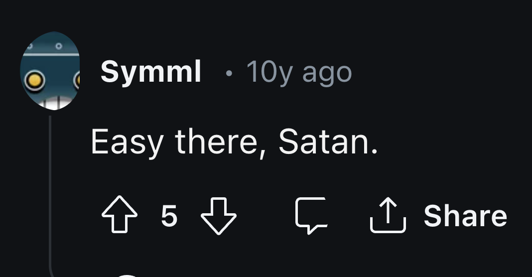Sounds like someone's channeling their inner devil!