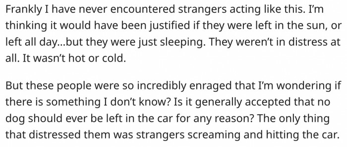 But was the Redditor wrong? Reddit responds.