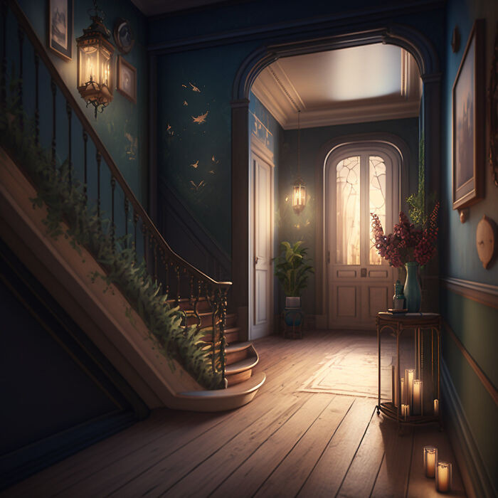 23. Hallway of the Princess and the Frog