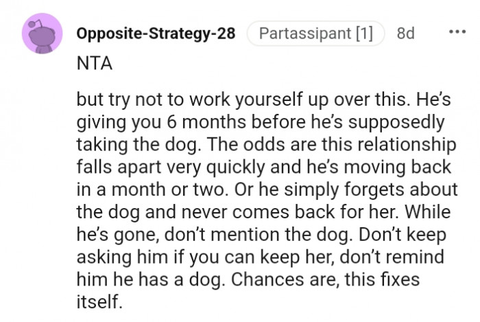 4. The odds are this relationship will fall apart quickly