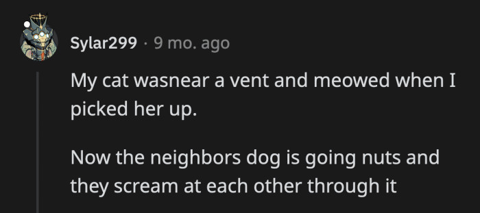 9. You can say that they are... venting about each other.