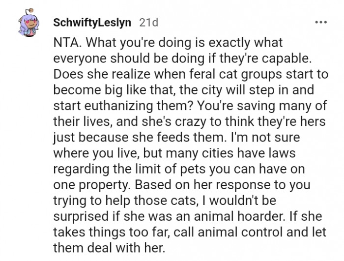 16. You're saving many of their lives