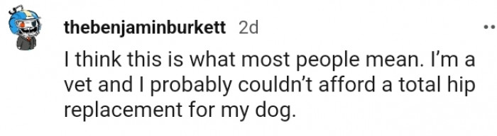 16. This is what most people mean