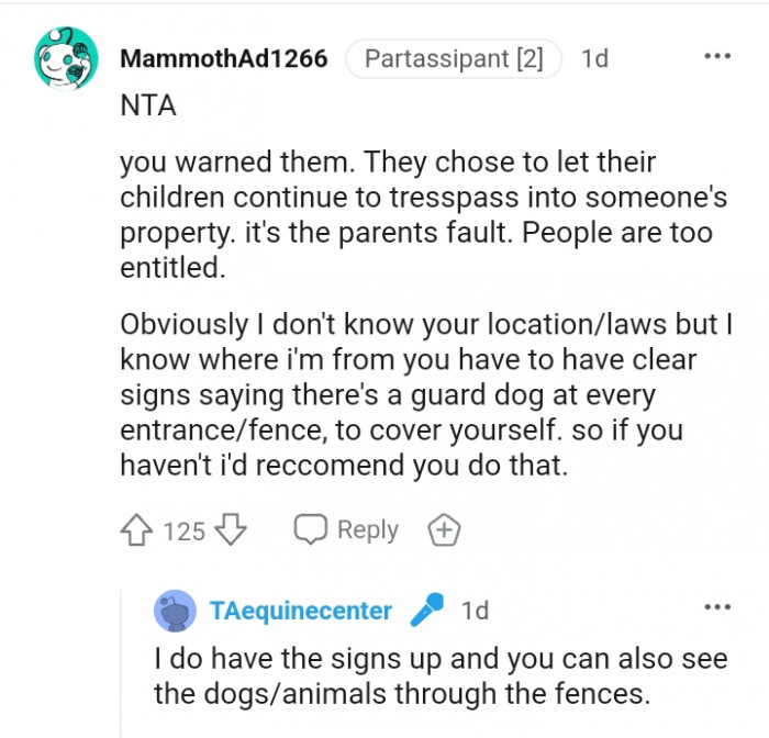 It's the parents' fault as people are too entitled