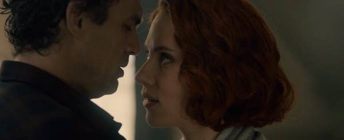 7. The Bruce and Natasha romance moments in Avengers: Age of Ultron.