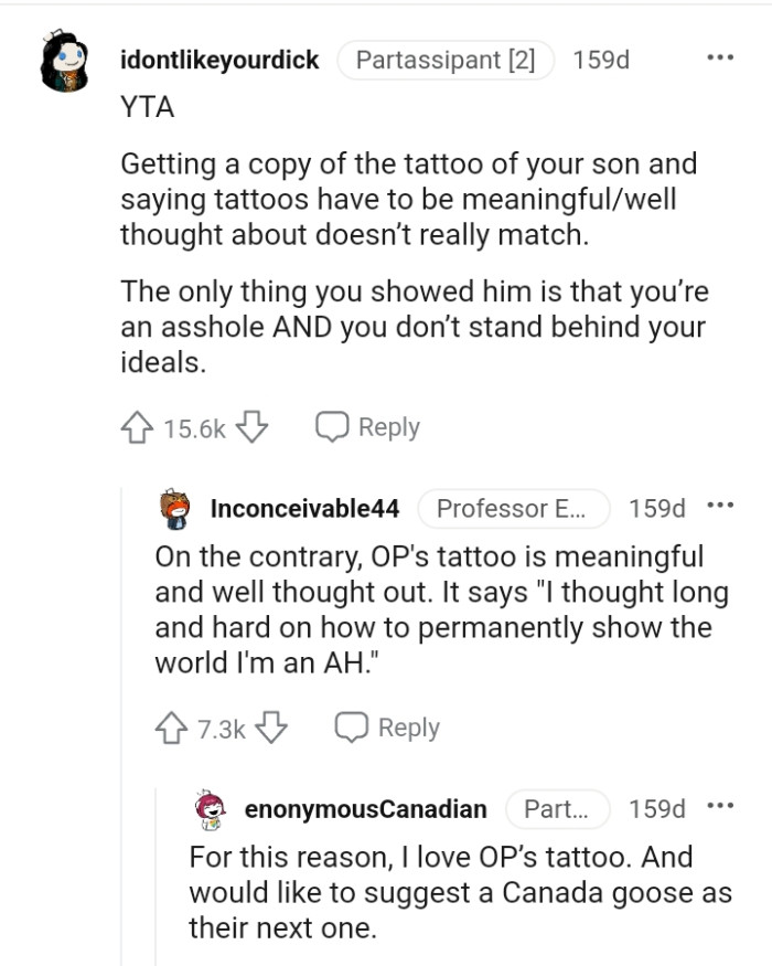 The OP just showed that they're really an AH