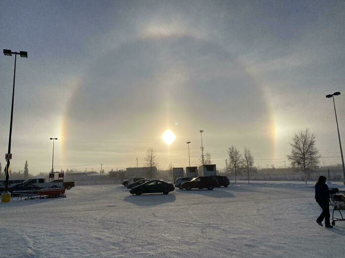 4. This Cold Weather Phenomenon Today In Fairbanks, Alaska