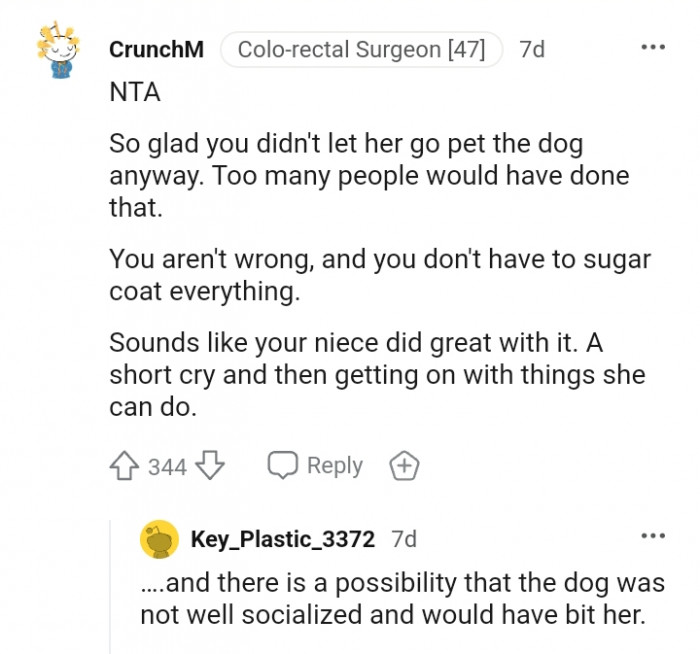 You don't have to sugarcoat anything