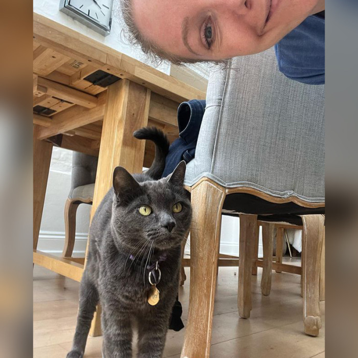 “An angel of a cat.”