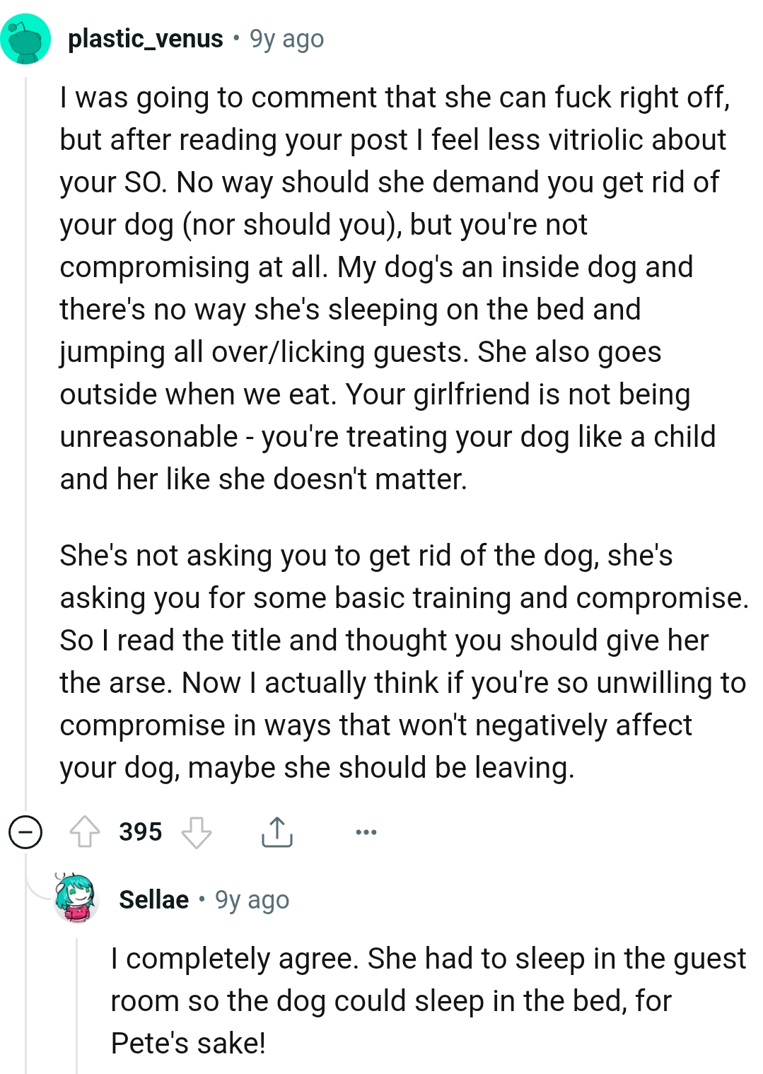 OP's GF Is Not Being Reasonable