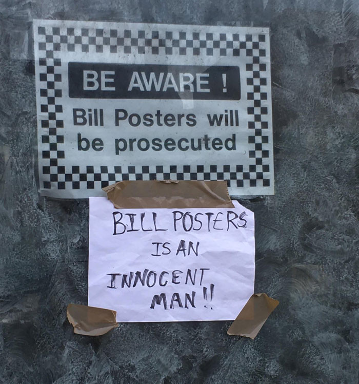 2. Bill Posters