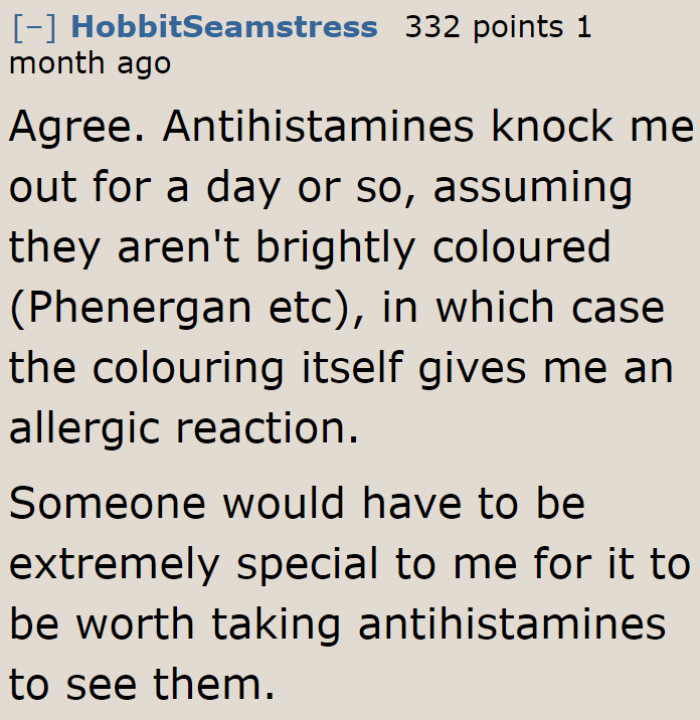 What antihistamines do to some people