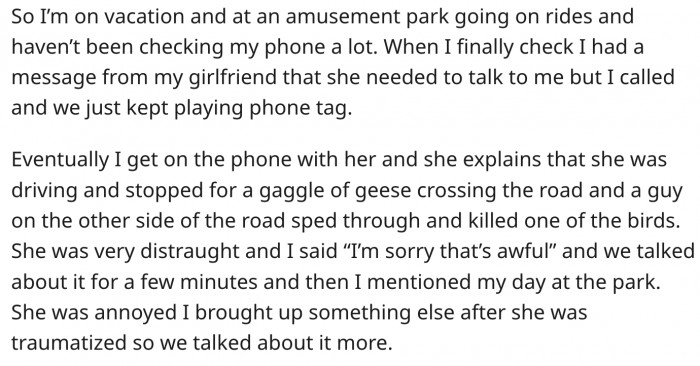 Here's what happened.