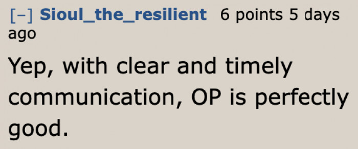 The relatives would probably give way if he explains the situation.