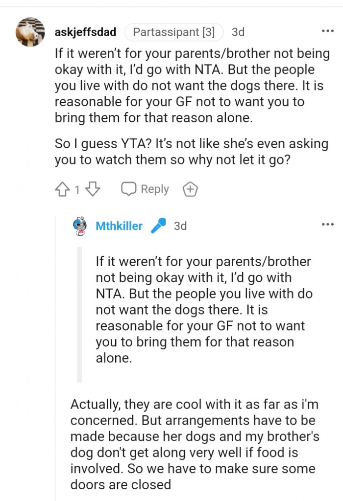 14. They are actually cool with it