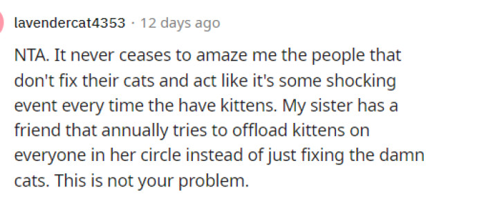 This seems to be a problem that other people have experienced as well which makes it even more ridiculous and the friend should fix his cat.