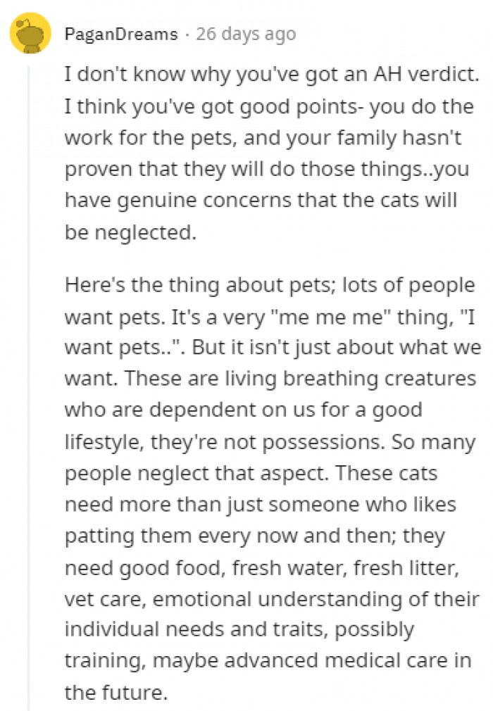 This Reddit user had a lot to say about this situation.