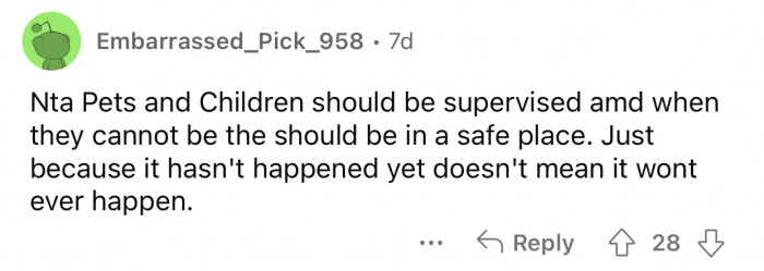 You can't predict if it will happen in the future.