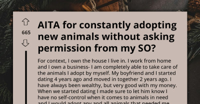 Woman Kicks Boyfriend Out After Bringing Home Her 23rd Rescue Animal