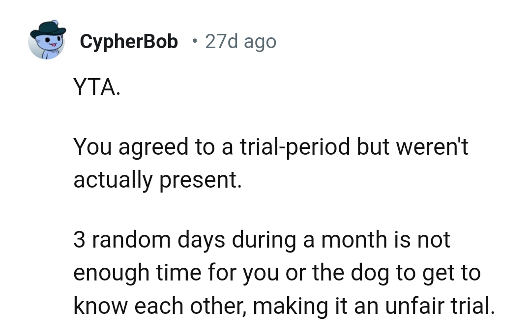 We've gathered some of the most upvoted comments from other Redditors for you to read through below