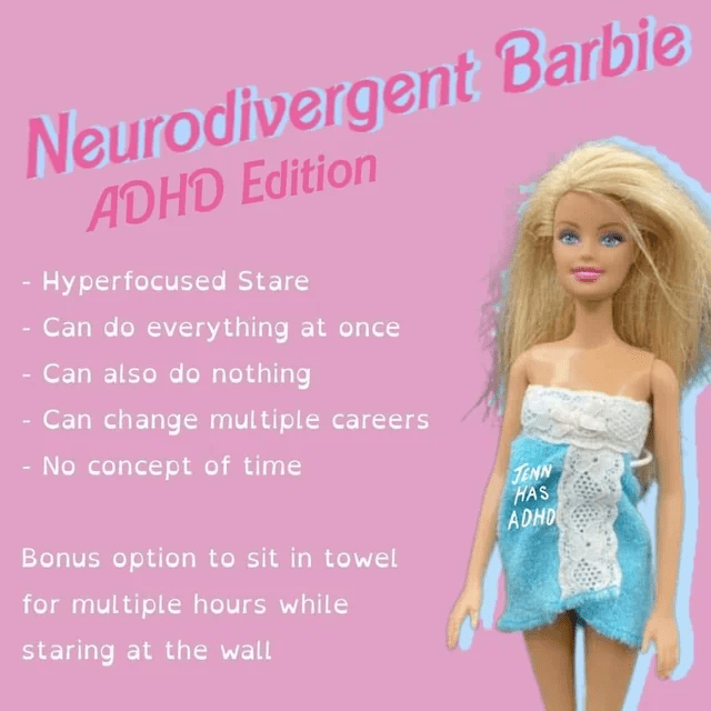 3. The neuro divergent Barbie