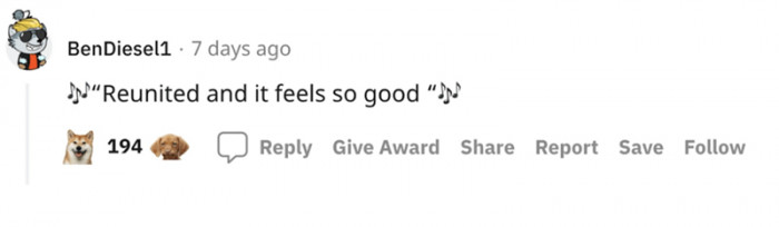 Let's all sing along