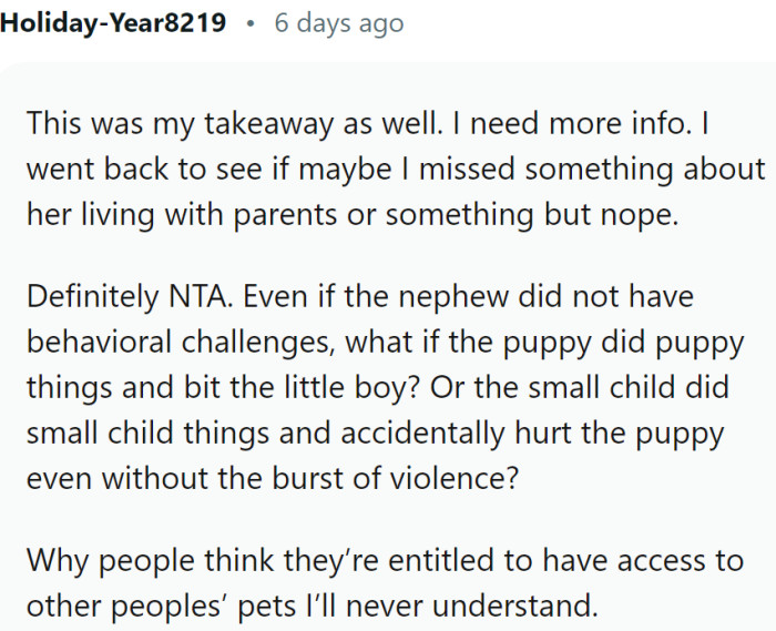 Why do some people think they’re entitled to access to other people's pets?