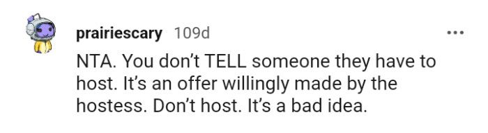 Don't host it as it's a bad idea