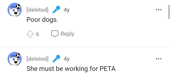 I'm definitely pitying the dogs too