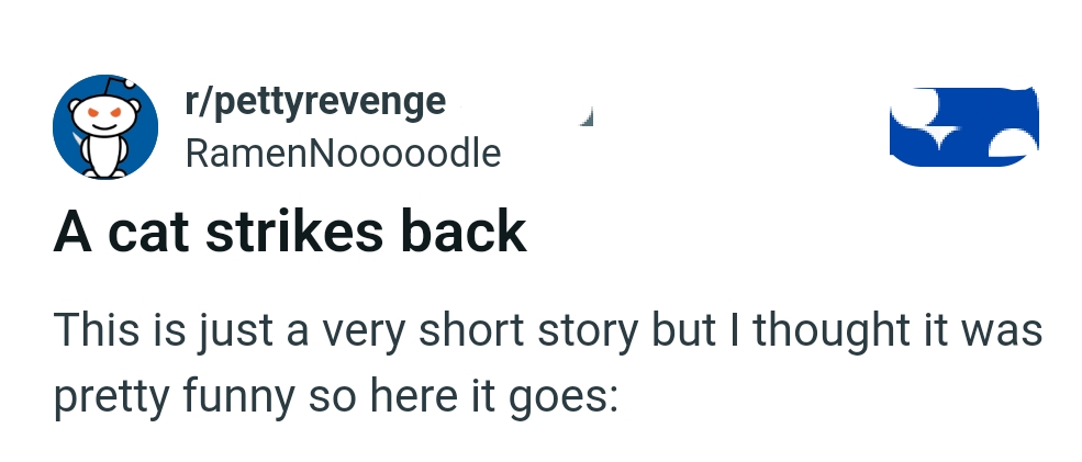 The OP kicks off his story