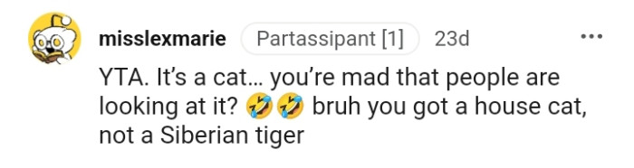 The OP's Cat Is Obviously Sociable, but the OP Is Weirdly Controlling